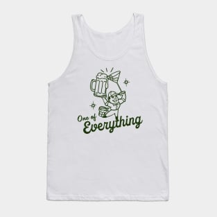One Of Everything: Cocktail, Beer & Shots. Funny Alcohol Art Tank Top